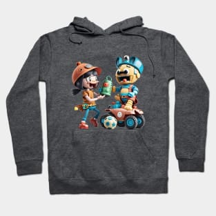 PLAYFUL DESIGN WITH TOYS Hoodie